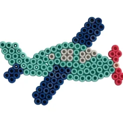 Hama Midi: DYI 9600 perlas con bandejas almacenamiento colores surtidos