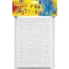 Hama Midi: set de 2 plantillas letras y números