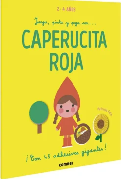 Juega, pinta y pega con... Caperucita Roja