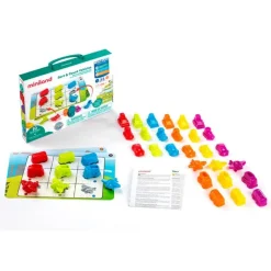 Miniland Juego clasificar y contar vehículos