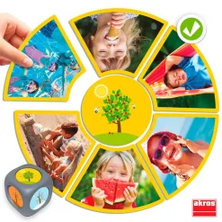 Akros Juego de asociación Disfruta las estaciones del año