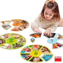 Akros Juego de asociación Disfruta las estaciones del año