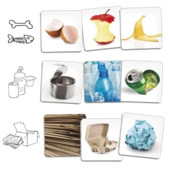 Akros Juego de asociación Separar y reciclar