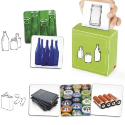 Akros Juego de asociación Separar y reciclar