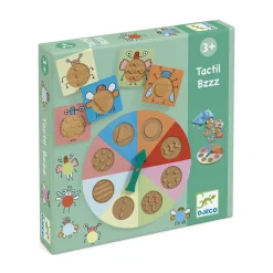 Djeco Juego de asociación Tactil Bzz