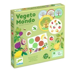 Djeco Juego de bingo Vegeto Mondo las estaciones Cool School