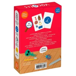 The Happy Gang Juego de cartas Busca y encuentra vocales