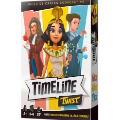 Asmodee Juego de cartas cooperativo Timeline Twist