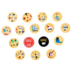 Asmodee Juego de cartas Dobble Anarchy Pancakes