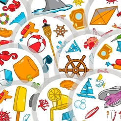 Asmodee Juego de cartas Dobble Impermeable