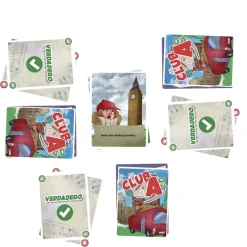 Atomo Games Juego de cartas en inglés Jessie the tourist Club A