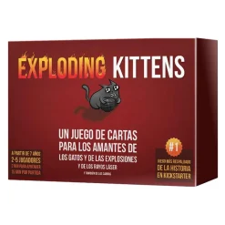 Asmodee Juego de cartas Exploding kittens