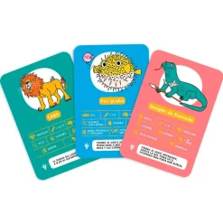 The Happy Gang Juego de cartas Juguemos a los animales
