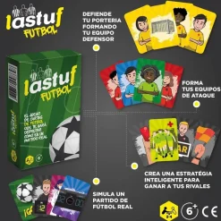Lastuf Juego de cartas fútbol