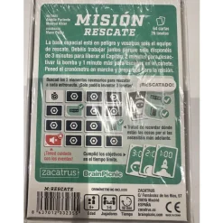 Zacatrus Juego de cartas Misión rescate