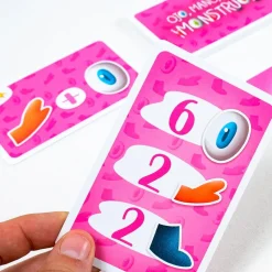 Atomo Games Juego de cartas Ojo, mano, pata, monstruos