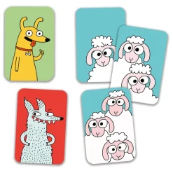 Djeco Juego de cartas Swip´Sheep