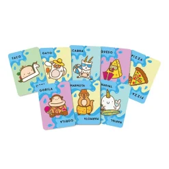 Ludilo Juego de cartas waterproof Taco, gato, cabra, queso, pizza
