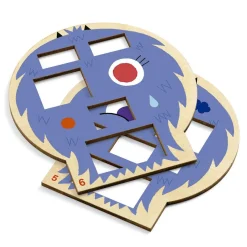 Djeco Juego de lógica Crazy faces