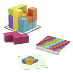 Djeco Juego de lógica Sologic Cubissimo