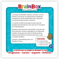 Brainbox Juego de memoria ciencia