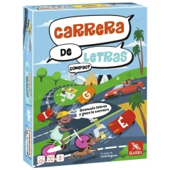 Ludilo Juego de mesa Carrera de letras compact