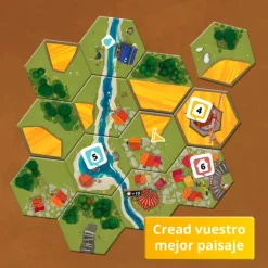 SD Games Juego de mesa cooperativo Dorfromantik