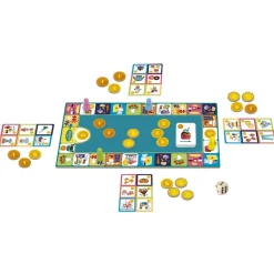 Djeco Juego de mesa Little market Cool School