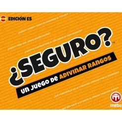 Mebo Juego de mesa ¿Seguro? juego de adivinar rangos