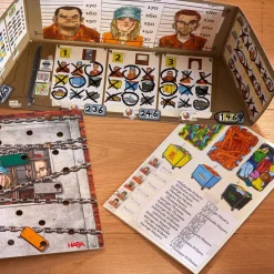 Haba Juego de mesa The Key fuga de la prisión Strongwall