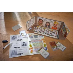 Haba Juego de mesa The key: Sabotaje en el parque de atracciones