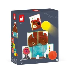 Janod Juego de puntería tiro al bote oso