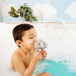 Munchkin Juguete de baño Elefante soplador de pompas