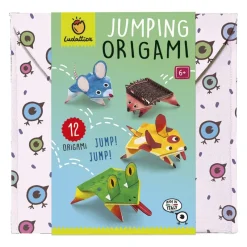 Ludattica Jumping origami animales saltarines