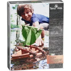 Haba Kit construye barquito de corcho