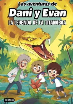 Las aventuras de Dani y Evan 13: La leyenda de la titanoboa