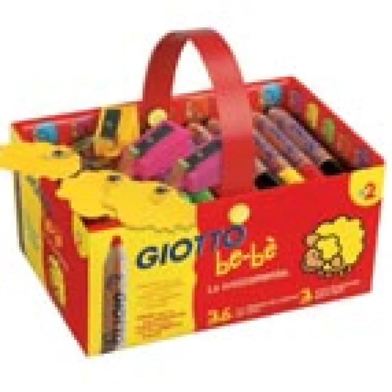 Fila Lápiz color Giotto Bebé 36 colores con 3 alápices