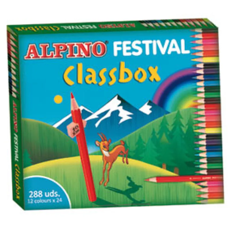 Alpino Lápiz color School Pack 288 unidades