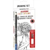 Alpino Lápiz de grafito graduación surtida 6 unidades Color Experience