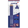 Alpino Lápiz grafito junior Tri 6 unidades con afilalápiz y goma