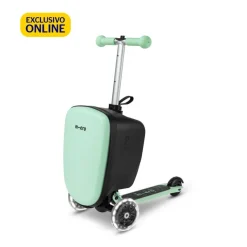 Micro Maleta-patinete Luggage Junior color menta