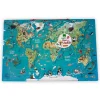 Vilac Mapa mundo magnético 78 piezas