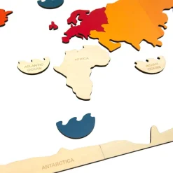 Andreu Toys Mapamundi madera puzzle