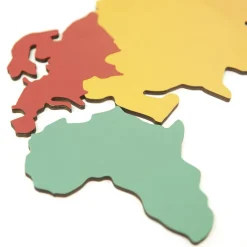 Andreu Toys Mapamundi madera puzzle