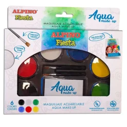 Alpino Maquillaje acuarelable 6 colores 5gr.