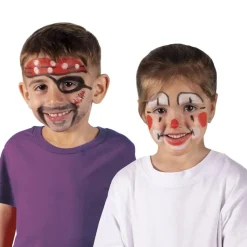 Jovi Maquillaje barra 3 colores: rojo, negro, blanco