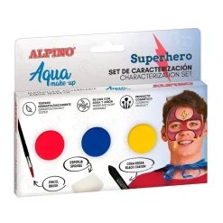 Alpino Maquillaje caracterización al agua superhéroe 3 colores