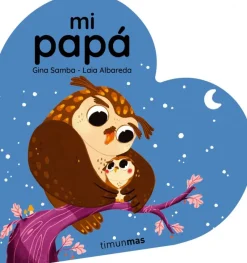Mi papá. Libro de cartón en forma de corazón