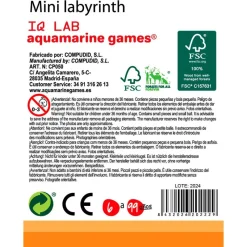 Aquamarine Games Mini laberinto madera