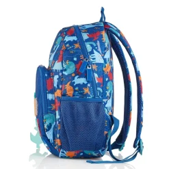 Miquelrius Mochila doble London amigo dinosaurio. 35x22,5x16cm